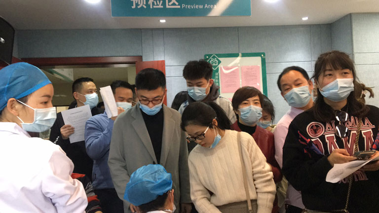 关爱员工——江南网页版_江南(中国)官方防雷组织员工接种新冠疫苗